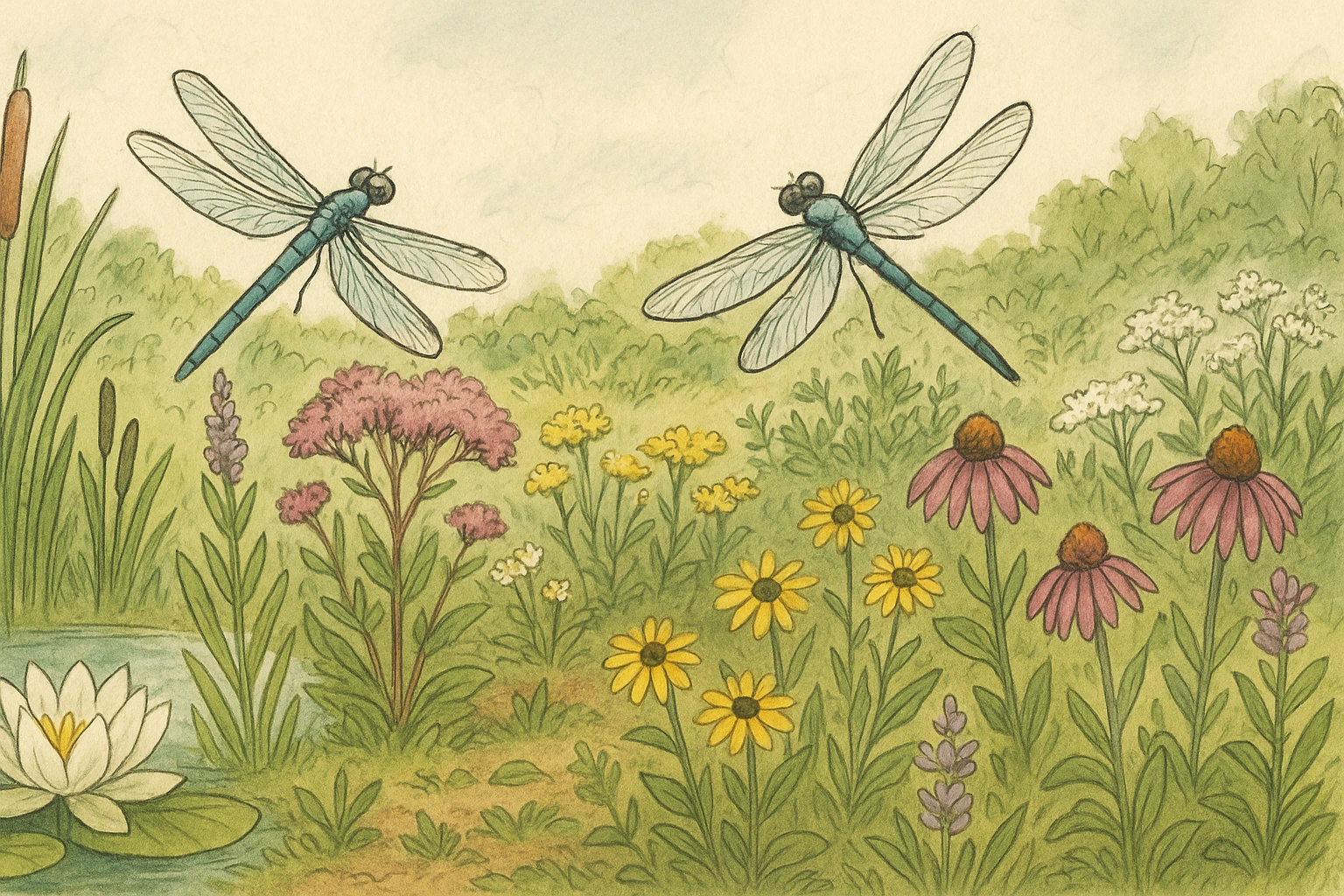 Invite Dragonflies to Your Garden — Learn Which Plants They Love